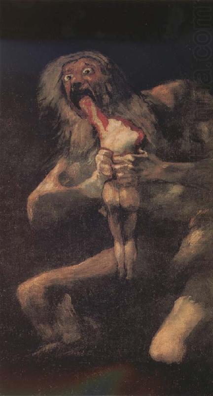 Saturn devouring his children, Francisco Goya